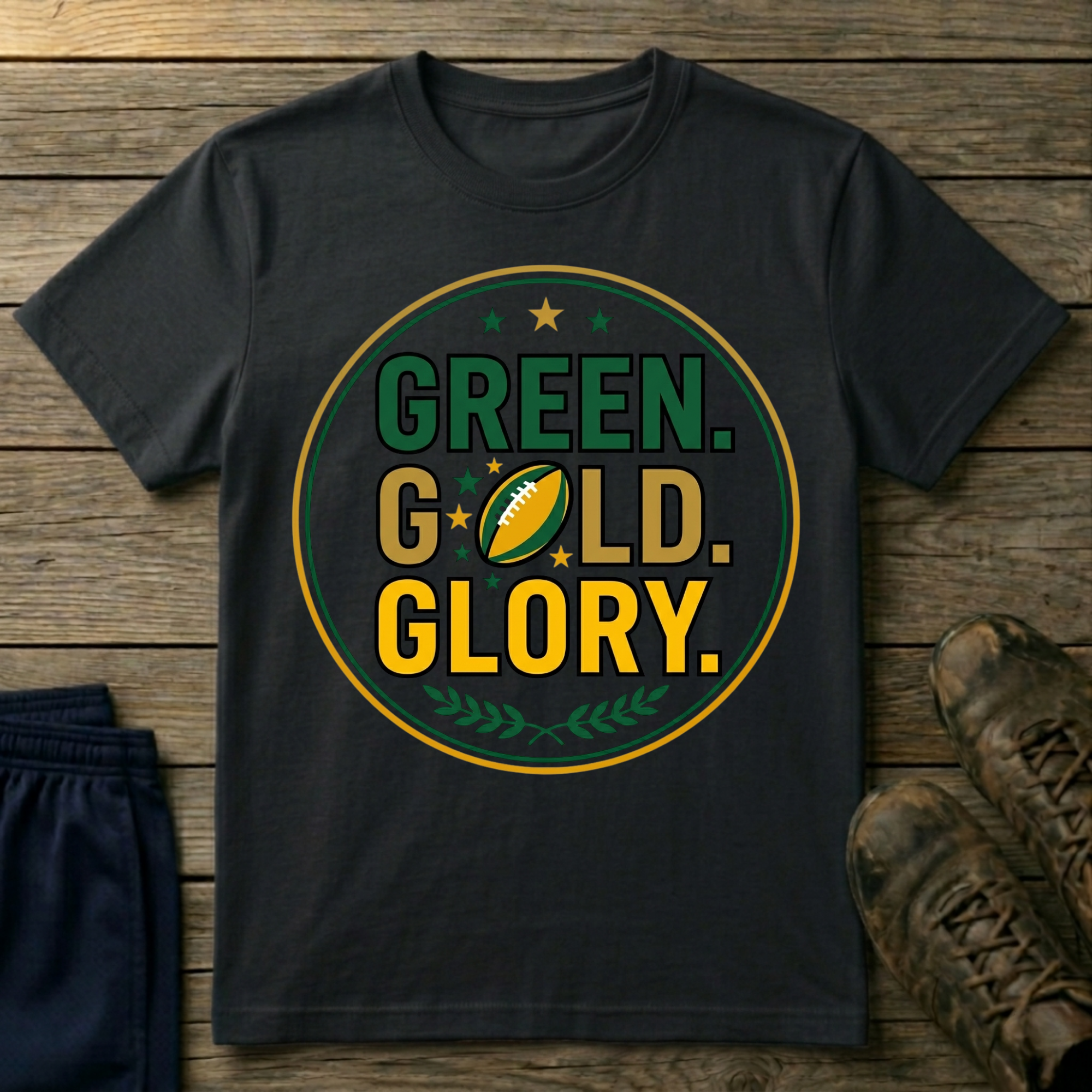 Green and gold glory T-Shirt