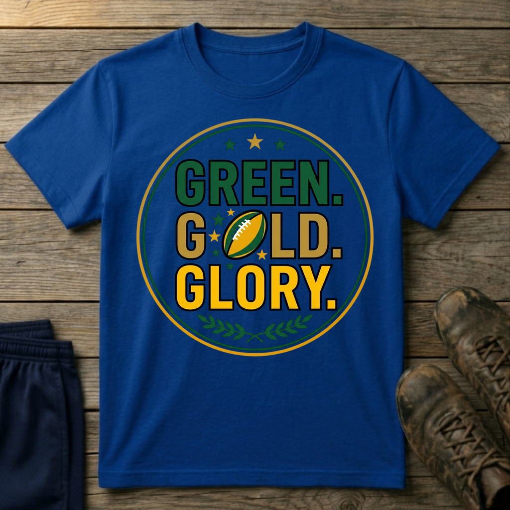 Green and gold glory T-Shirt