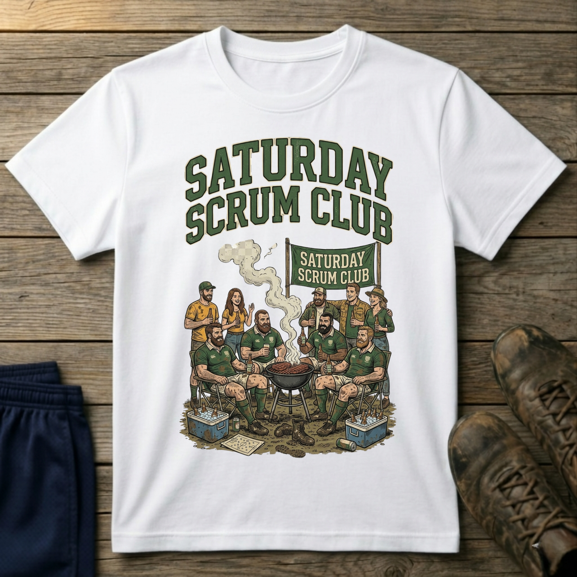 Saturday Scrum Club T-Shirt