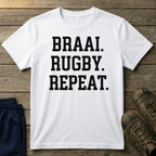 Braai rugby repeat T-Shirt