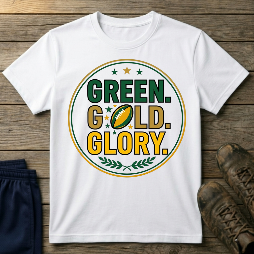 Green and gold glory T-Shirt