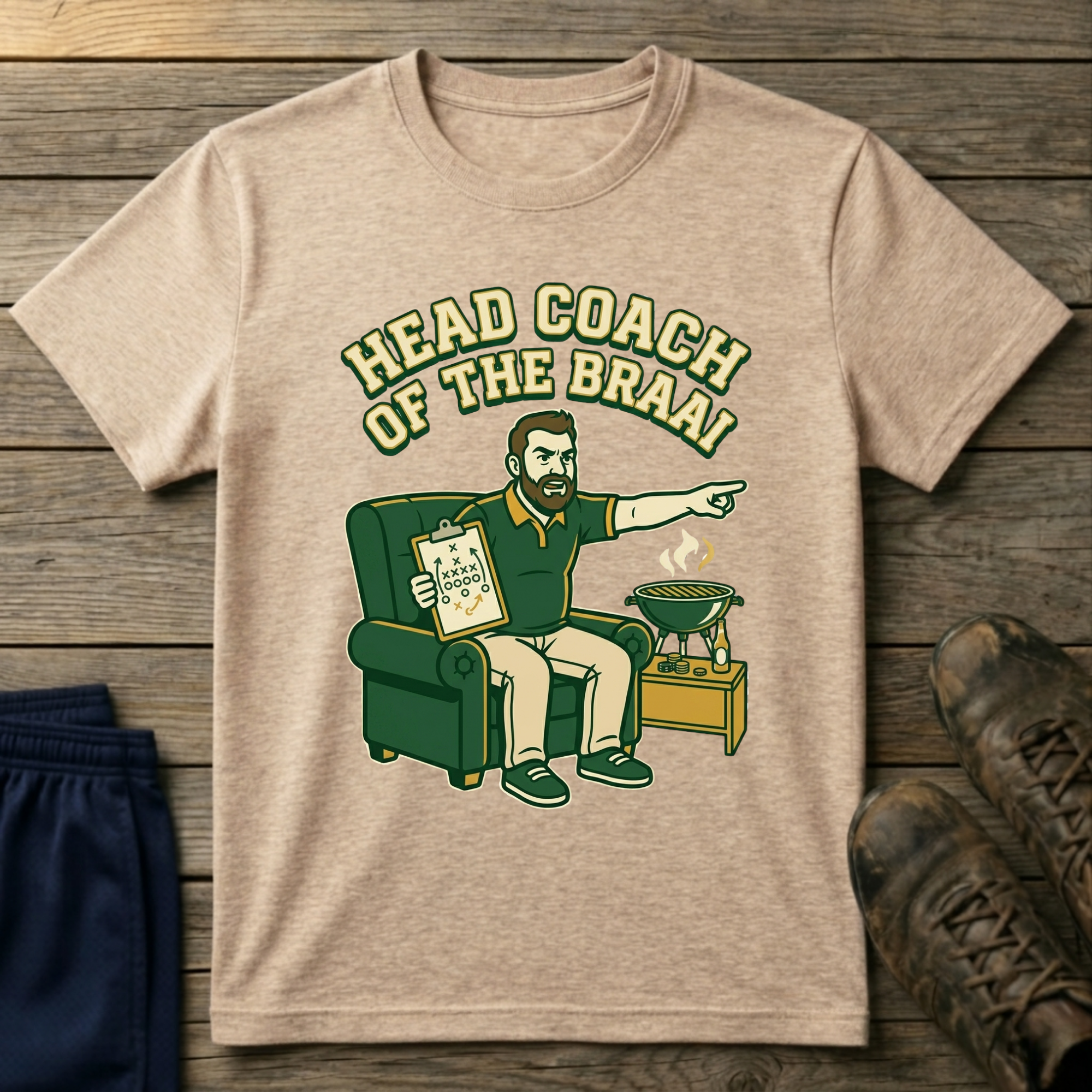 Head Coach of the Braai T-Shirt