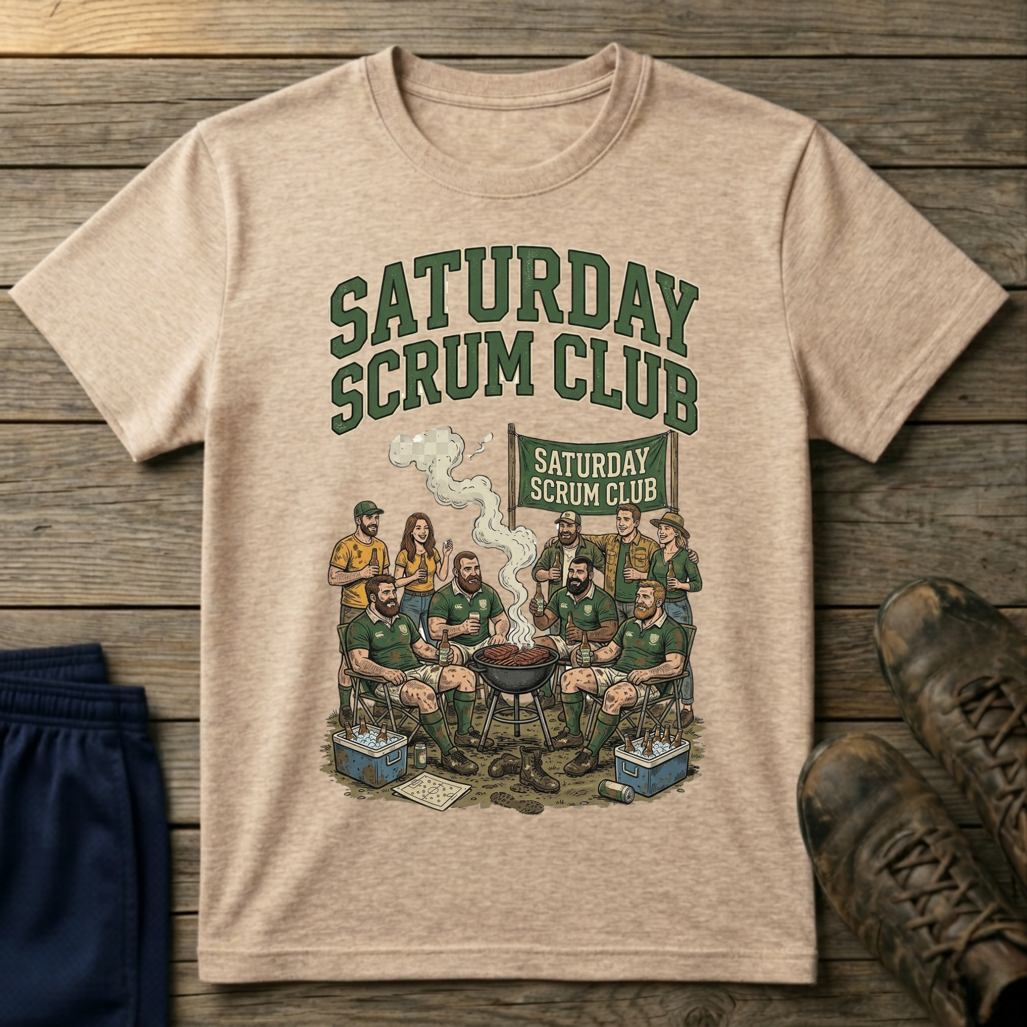 Saturday Scrum Club T-Shirt