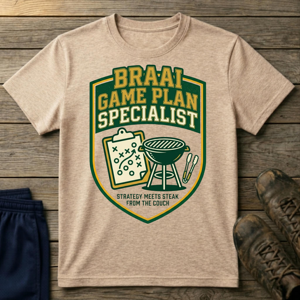 Braai Game Plan Specialist T-Shirt
