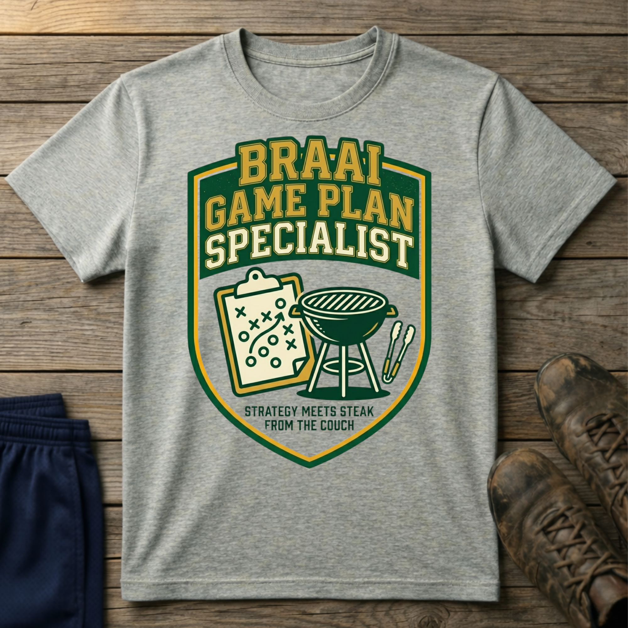 Braai Game Plan Specialist T-Shirt
