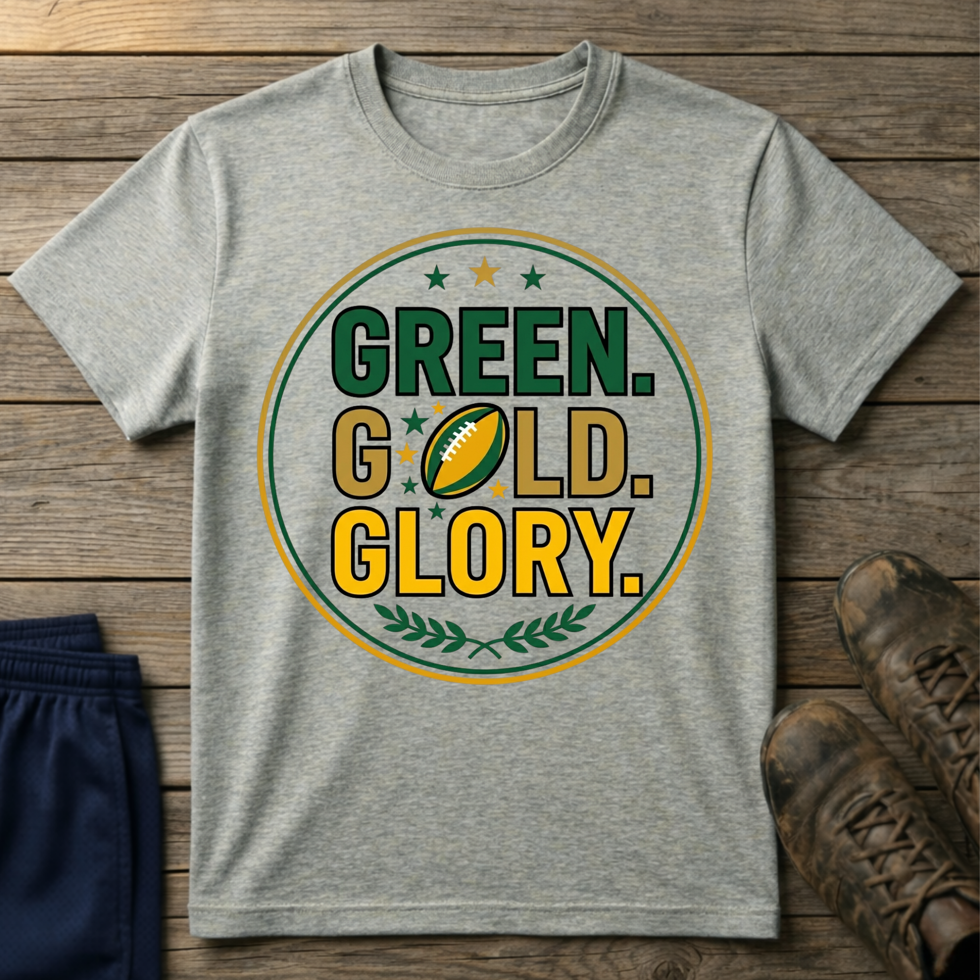 Green and gold glory T-Shirt
