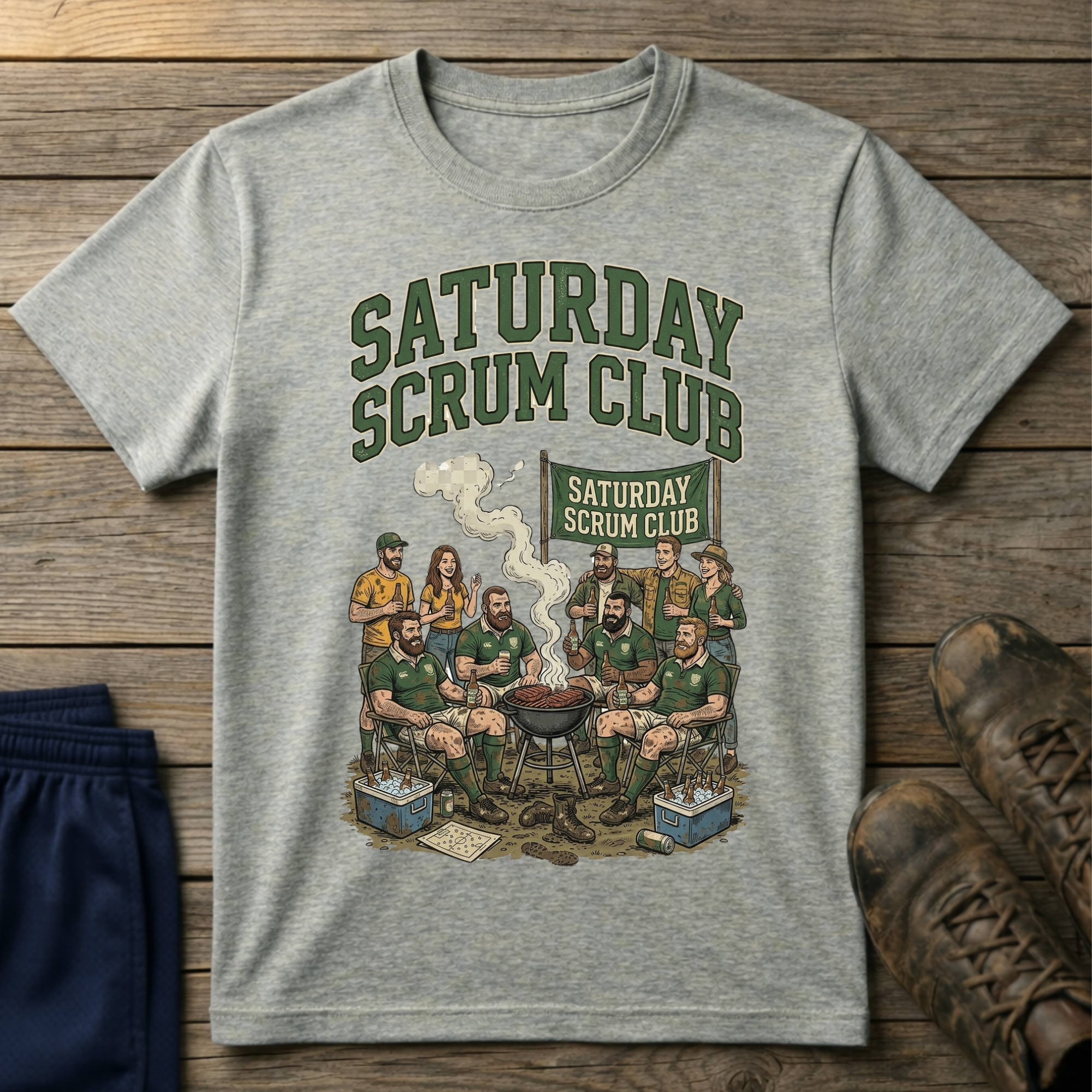 Saturday Scrum Club T-Shirt
